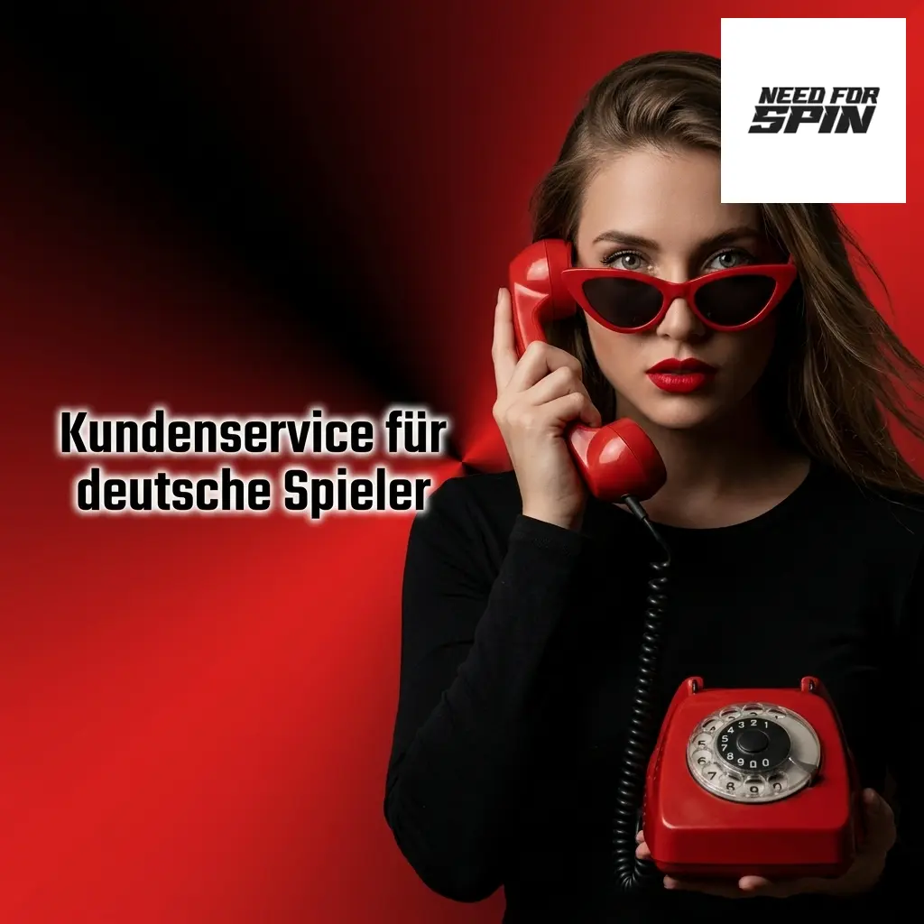Kundenservice für deutsche Spieler bei Need for Spin – 24/7 Support per Live-Chat und E-Mail verfügbar