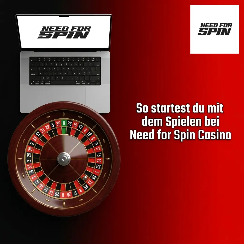 Schritt-für-Schritt-Anleitung zum Spielstart bei Need for Spin Casino mit Login, Einzahlung und Bonusaktivierung