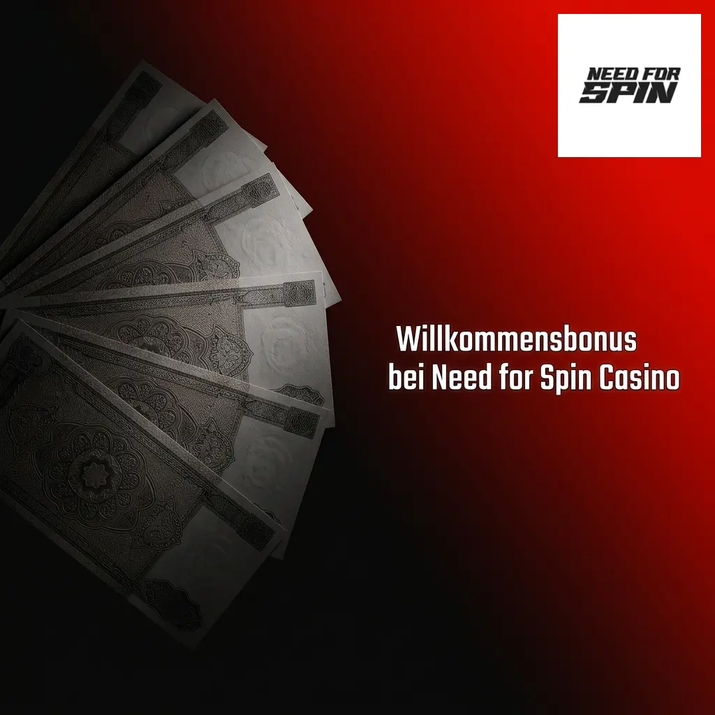 Willkommensbonus bei Need for Spin Casino mit Bonusguthaben und Freispielen für neue Spieler aus Deutschland